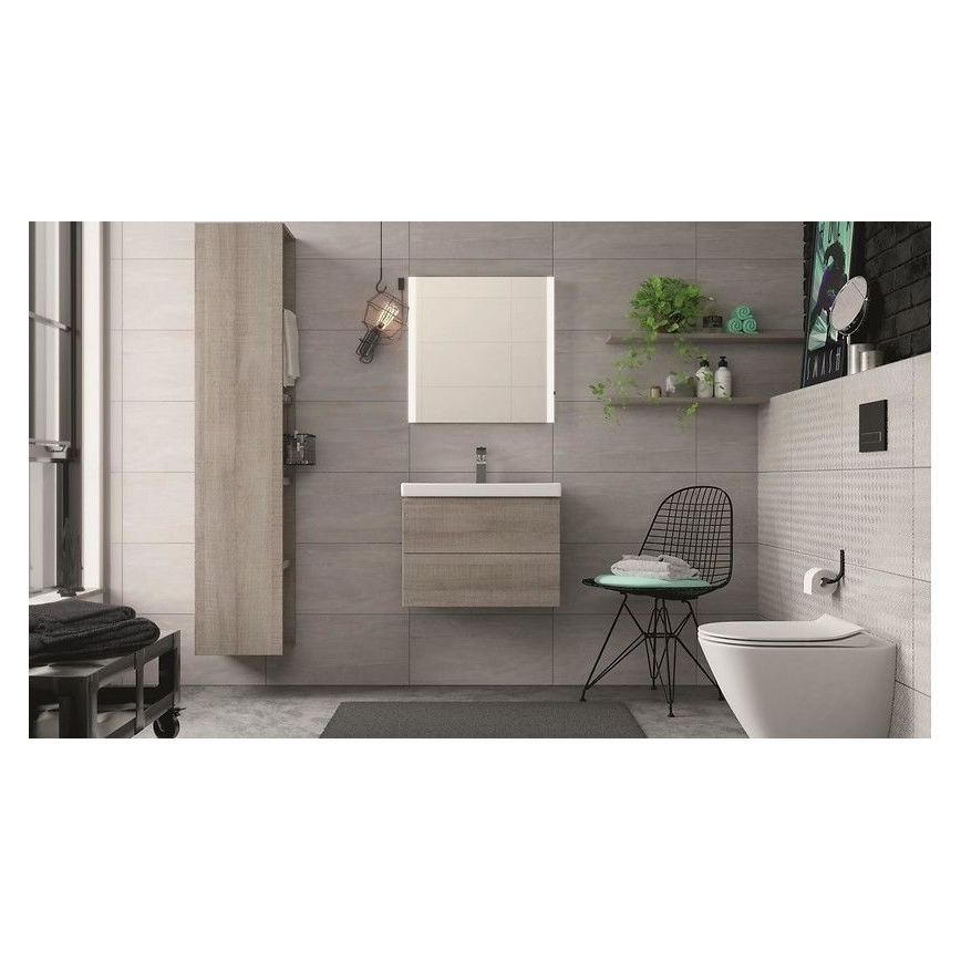 Cersanit K701-104 - Hängendes WC mit Sitz CITY OVAL Keramik/Weiß