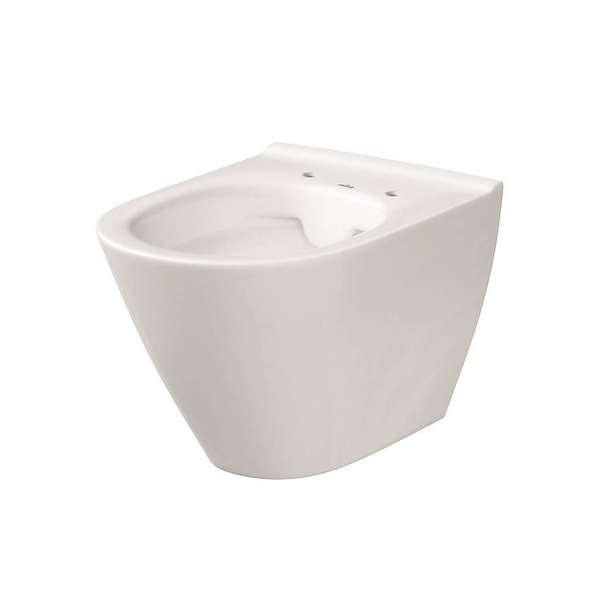 Cersanit K701-104 - Hängendes WC mit Sitz CITY OVAL Keramik/Weiß