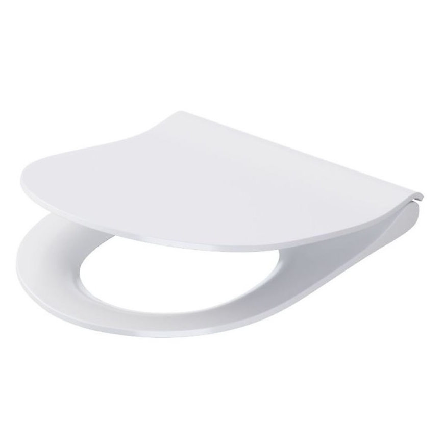 Cersanit K701-104 - Hängendes WC mit Sitz CITY OVAL Keramik/Weiß
