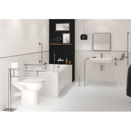 Cersanit K98-0002 - WC-Sitz für Menschen mit Behinderung ETIUDA