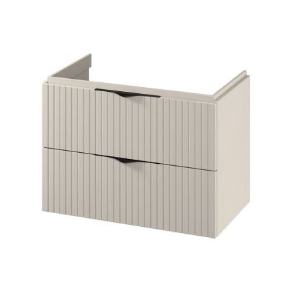 Cersanit S1015-003 - Wandhängender Unterschrank für Waschbecken TIRSO 80x55x45 cm beige