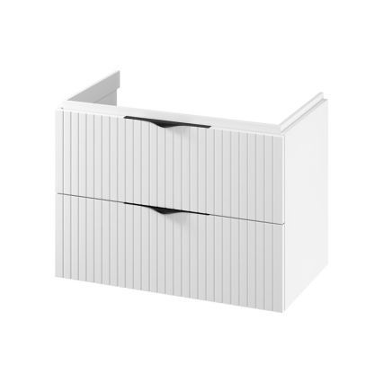 Cersanit S1015-004 - Hängender Unterschrank für Waschbecken TIRSO 80x55x45 cm weiß