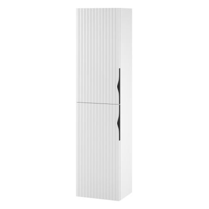 Cersanit S1015-010 - Hängender Badezimmerschrank TIRSO 40x160x30 cm mattweiß