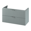 Cersanit S1015-012 - Hängender Waschbeckenunterschrank TIRSO 100x55x45 cm mintgrün