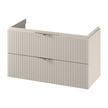 Cersanit S1015-013 - Hängender Waschbeckenunterschrank TIRSO 100x45 cm beige