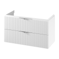 Cersanit S1015-014  - Hängender Waschtischunterschrank TIRSO 100x55x45 cm weiß
