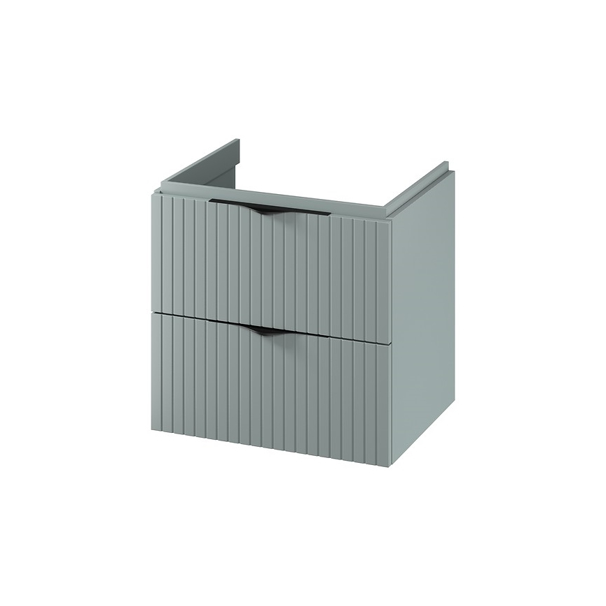 Cersanit S1015-015 - Hängender Waschtischunterschrank TIRSO 60x45 cm, mintgrün