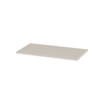 Cersanit S1015-020 - Waschtischplatte für Waschtischunterschränke TIRSO 80x45 cm beige