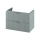 Cersanit S1017-001 - Hängender Unterschrank für Waschbecken TIRSO 80x55x45 cm mintfarben