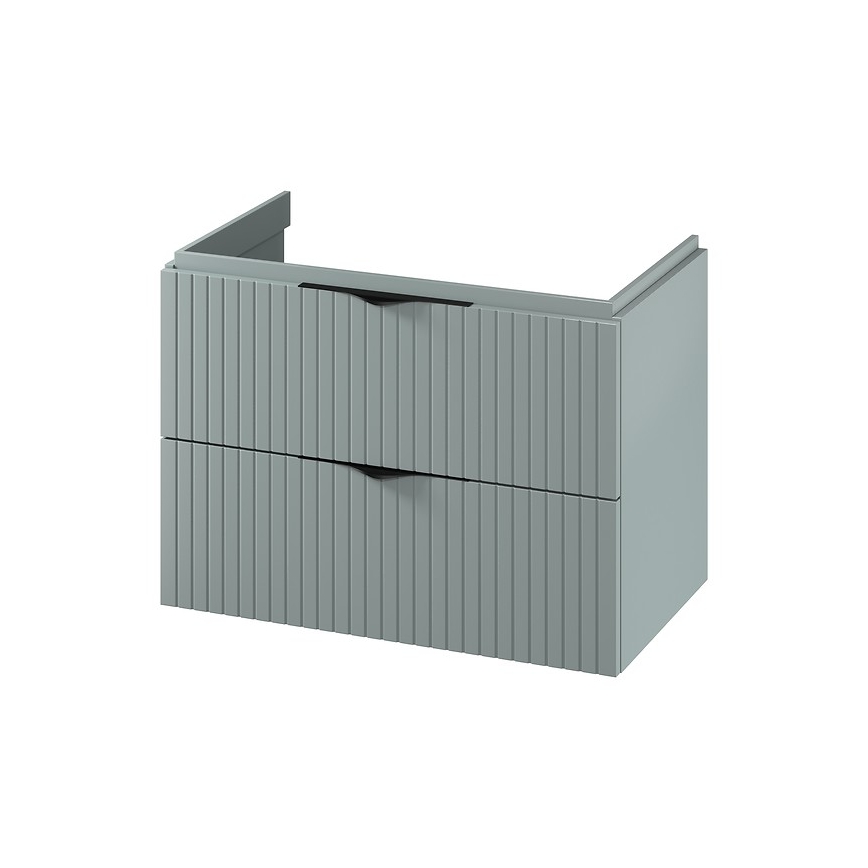 Cersanit S1017-001 - Hängender Unterschrank für Waschbecken TIRSO 80x55x45 cm mintfarben