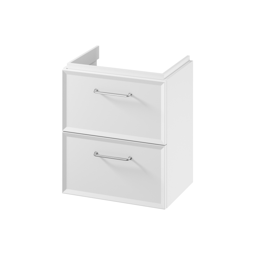 Cersanit S1021-005 - Hängender Unterschrank für Waschbecken MILLE SLIM 50x35 cm weiß