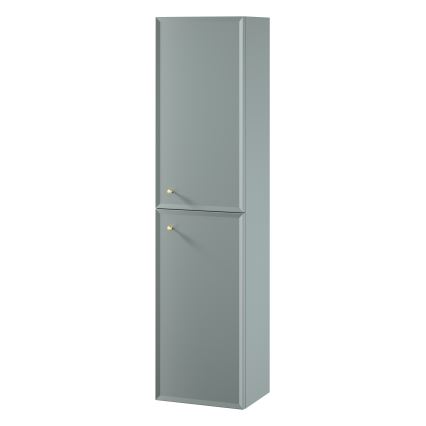Cersanit S1021-012 - Hängender Badezimmerschrank MILLE 40x160x30 cm mintgrün