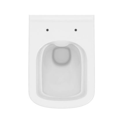 Cersanit S701-405 - Wandhängendes WC mit WC-Sitz CITY SQUARE Keramik/weiß