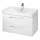 Cersanit S801-338-DSM - Hängender Badezimmerschrank LARA mit Waschbecken 80x46x45 cm weiß