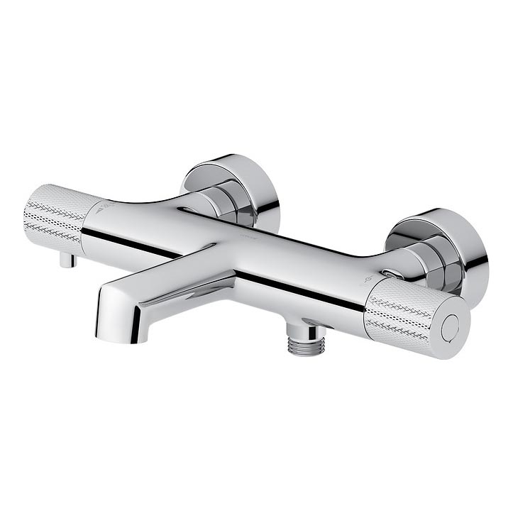 Cersanit S951-563 - Thermostatische Badewannenarmatur ZEN glänzendes Chrom