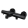 Cersanit S951-566 - Thermostatische Badewannenarmatur ZEN schwarz
