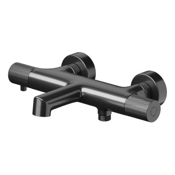 Cersanit S951-569 - Thermostatische Badewannenarmatur ZEN schwarz