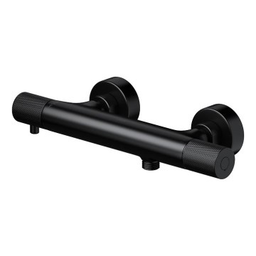 Cersanit S951-582 - Thermostatische Duscharmatur ZEN schwarz