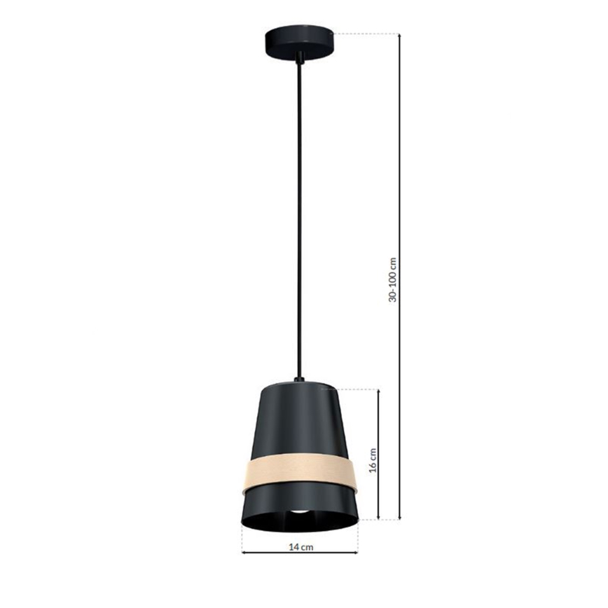 Kronleuchter an Schnur VENEZIA 1xE27/60W/230V