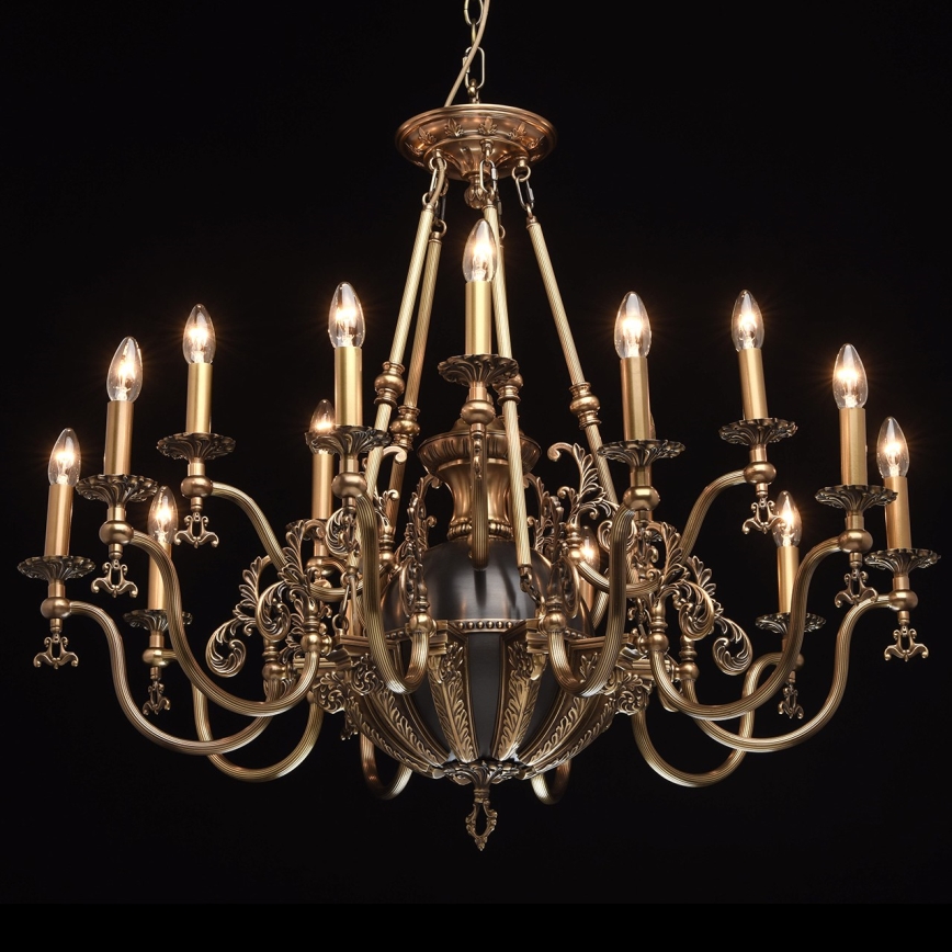 CHIARO - Kronleuchter an Kette GABRIEL 15×E14/60W/230V