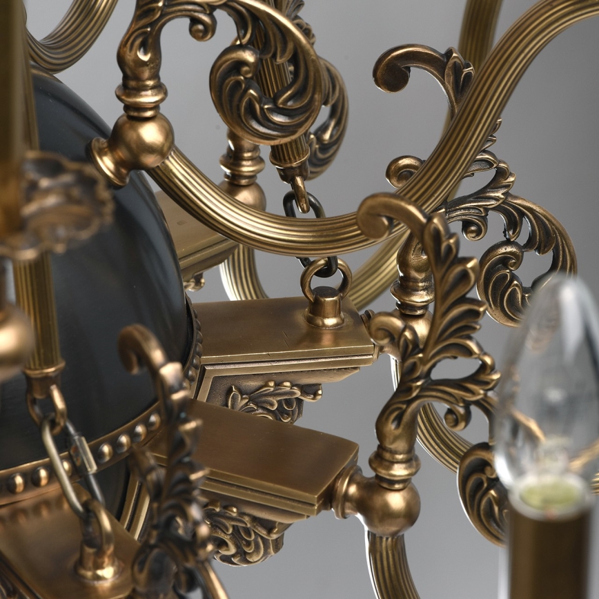 CHIARO - Kronleuchter an Kette GABRIEL 15×E14/60W/230V