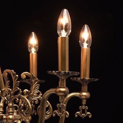 CHIARO - Kronleuchter an Kette GABRIEL 15×E14/60W/230V