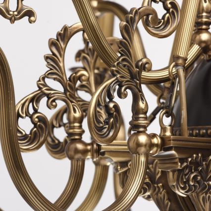 CHIARO - Kronleuchter an Kette GABRIEL 15×E14/60W/230V