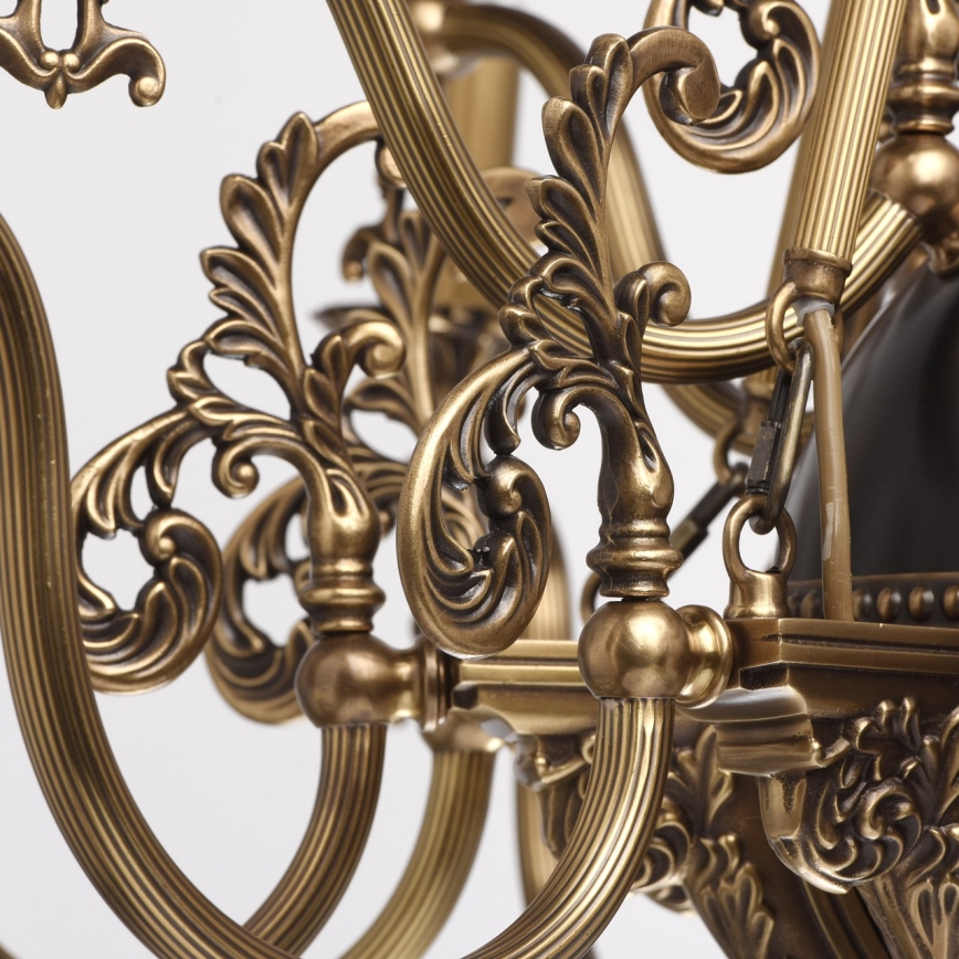 CHIARO - Kronleuchter an Kette GABRIEL 15×E14/60W/230V