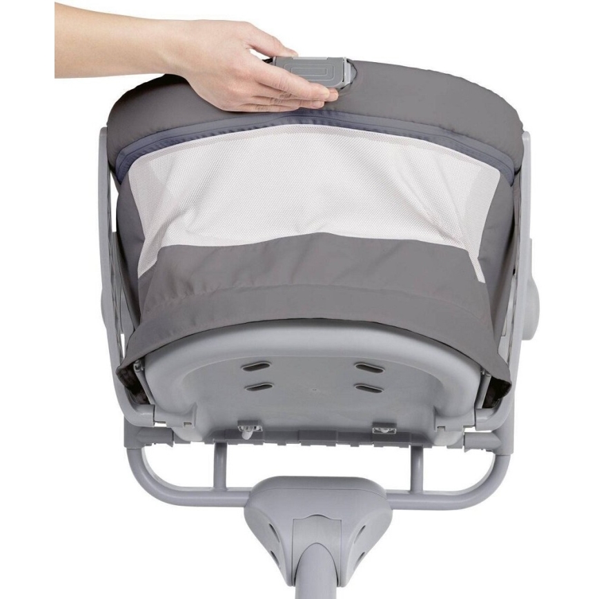 Chicco - Babybett 4in1 BABY HUG Dunkelgrau