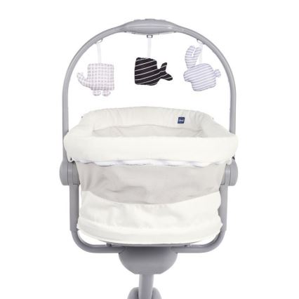 Chicco - Babybett 4in1 BABY HUG grau/weiß
