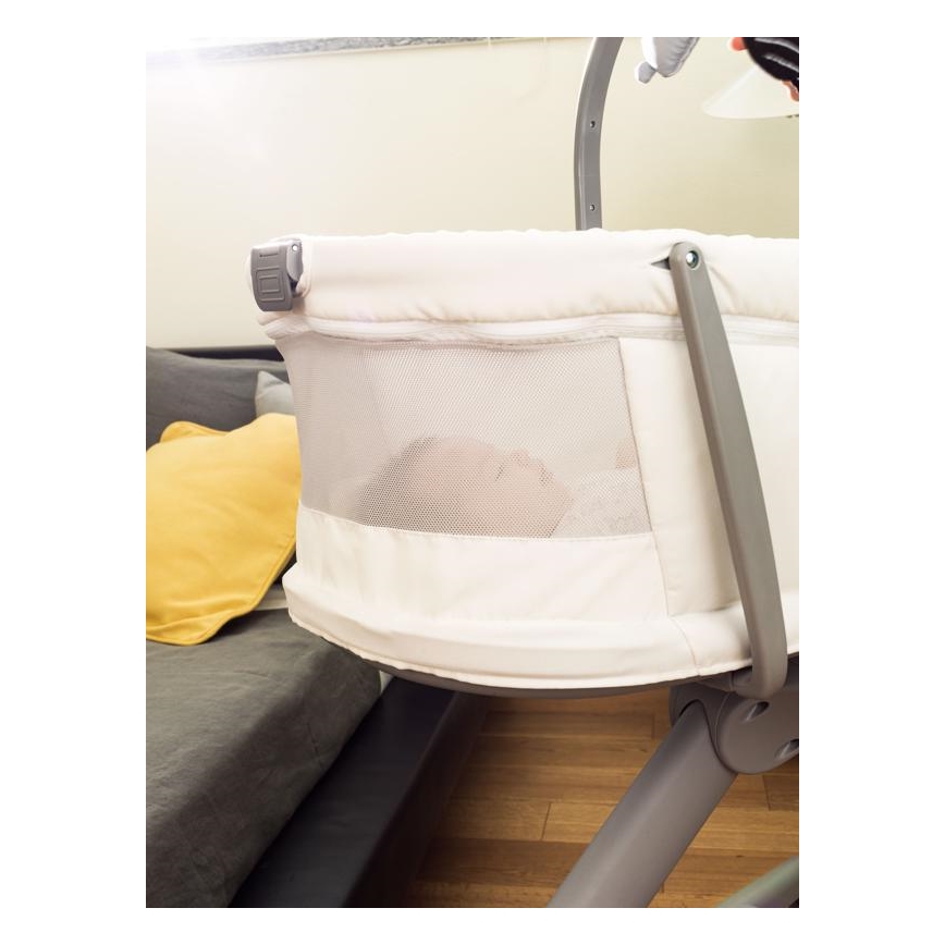 Chicco - Babybett 4in1 BABY HUG grau/weiß