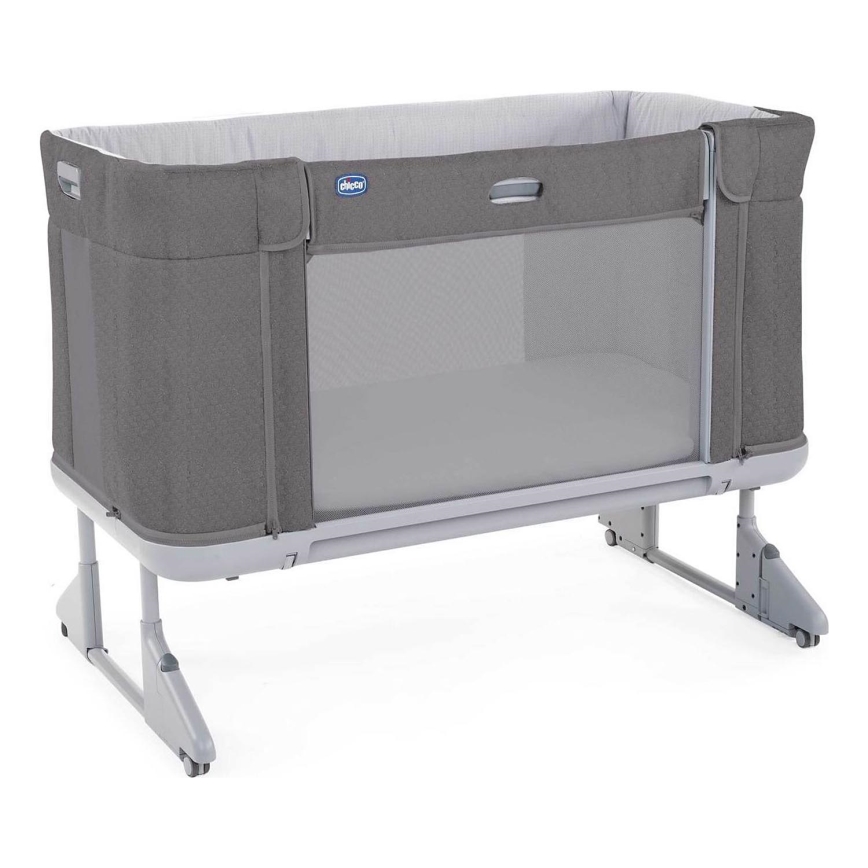 Chicco - Babybett 3in1 3v1 NEXT2ME FOREVER dunkelgrau