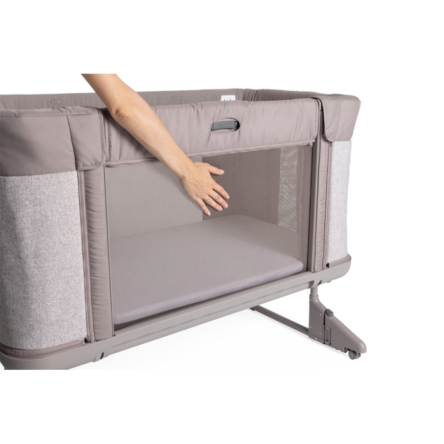 Chicco - Babybett 3in1 NEXT2ME FOREVER grau