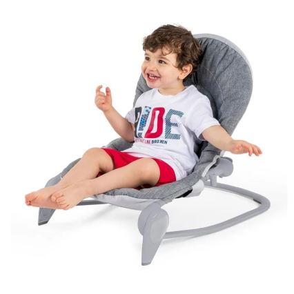 Chicco – Babywippe HOOPLA grau/weiß