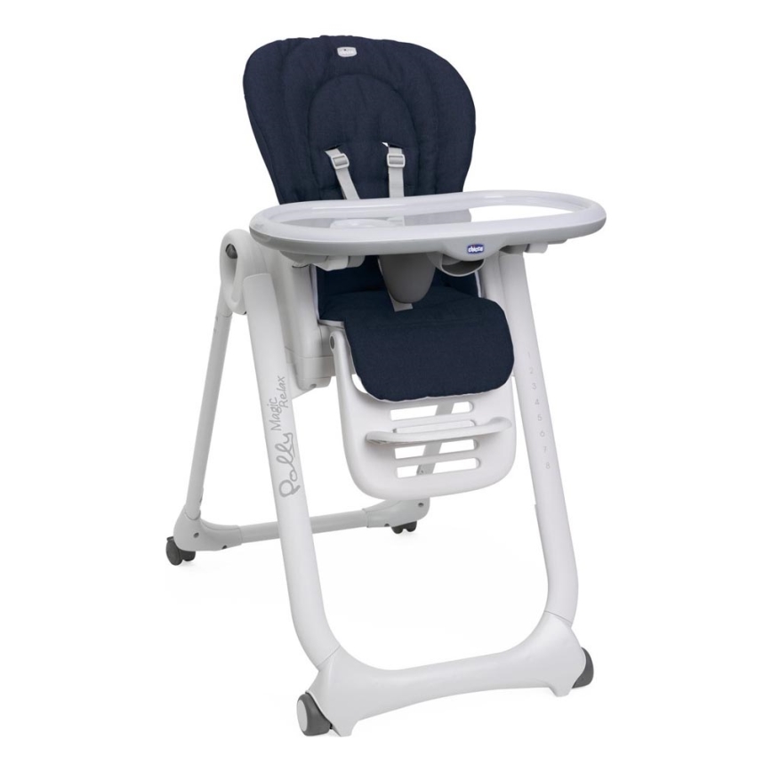 Chicco - Esstischstuhl für Kinder Polly Magic Relax dunkelblau