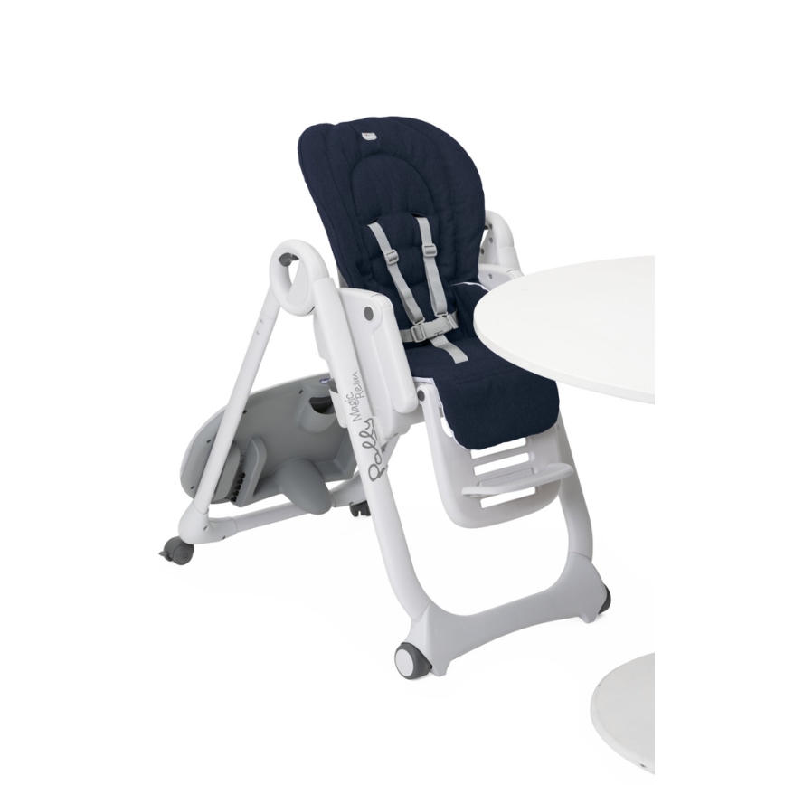 Chicco - Esstischstuhl für Kinder Polly Magic Relax dunkelblau