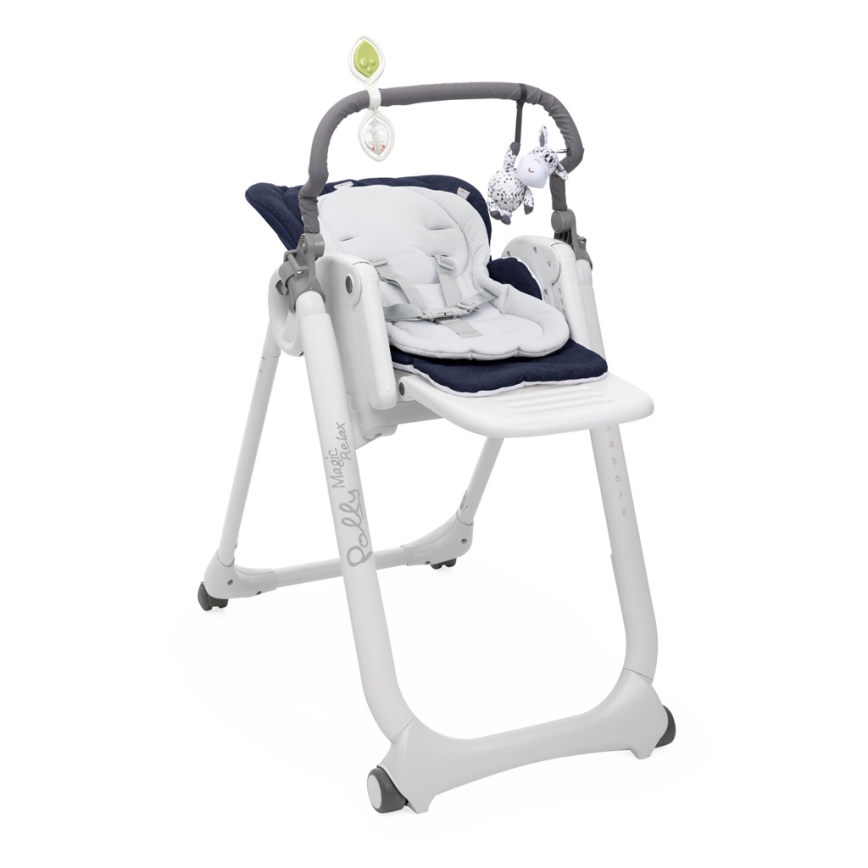 Chicco - Esstischstuhl für Kinder Polly Magic Relax dunkelblau