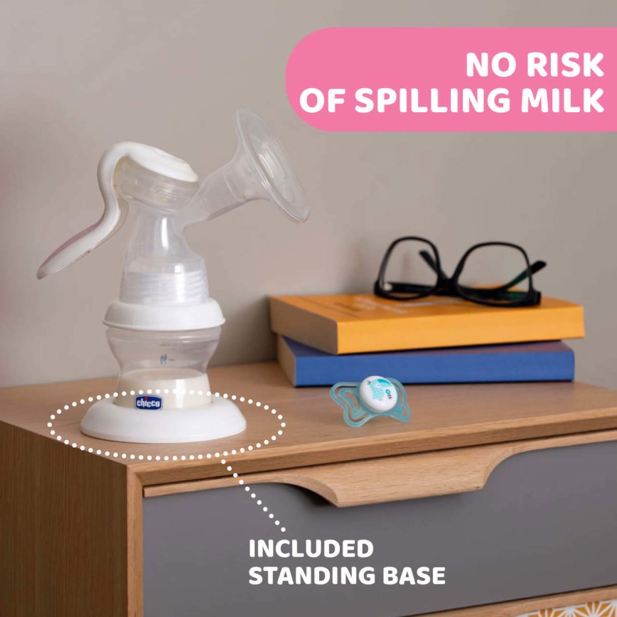 Chicco - Handmilchpumpe Natural Feeling