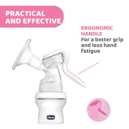 Chicco - Handmilchpumpe Natural Feeling