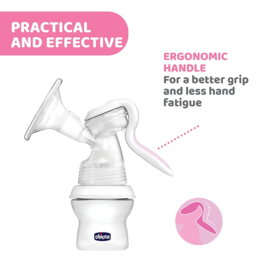 Chicco - Handmilchpumpe Natural Feeling