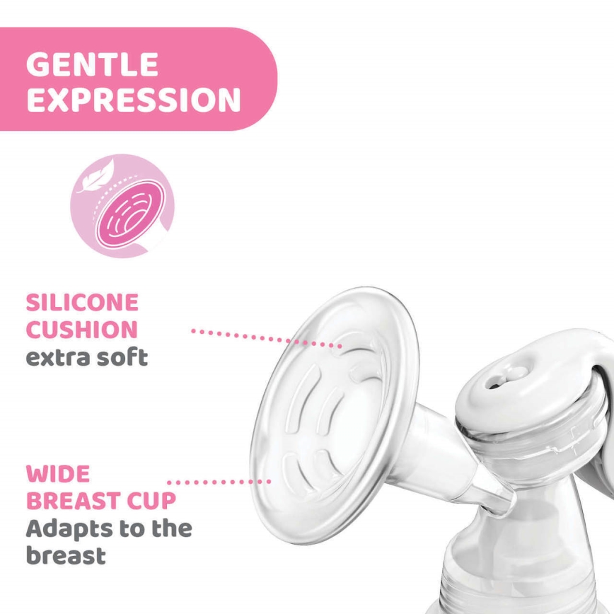 Chicco - Handmilchpumpe Natural Feeling