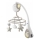 Chicco - Kinderbett-Mobile mit Melodie 3in1 NEXT2DREAMS 3xAA grau