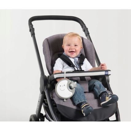 Chicco - Kinderbett-Mobile mit Melodie 3in1 NEXT2DREAMS 3xAA grau