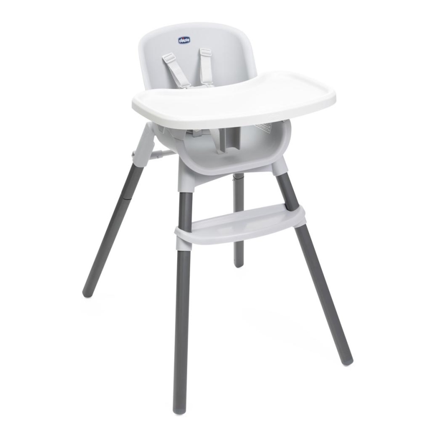 Chicco - Kinderhochstuhl ZEST 3-in-1 weiß/grau
