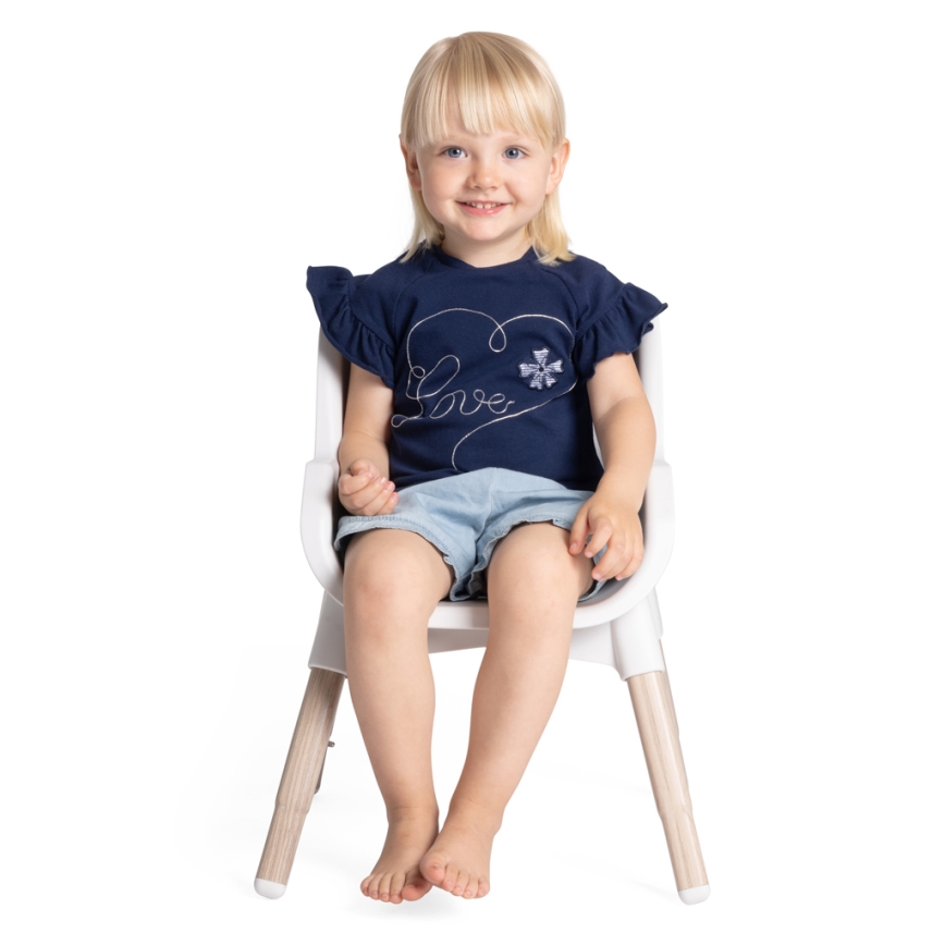 Chicco - Kinderhochstuhl ZEST 3-in-1 weiß/grau