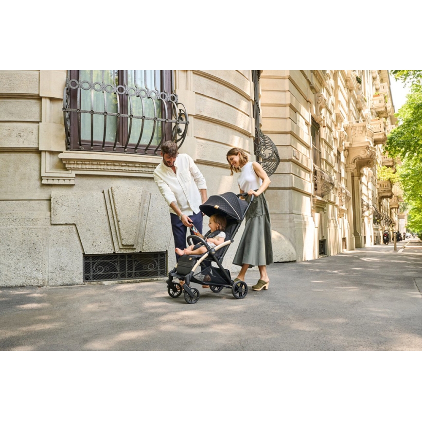 Chicco - Kinderwagen GOODY XPLUS Black Re_Lux Eco+