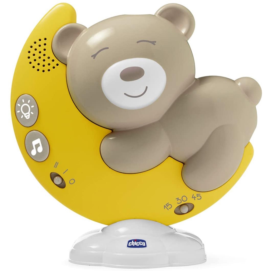 Chicco - Krippenprojektor mit Melodie 3in1 NEXT2MOON 3xAA grau