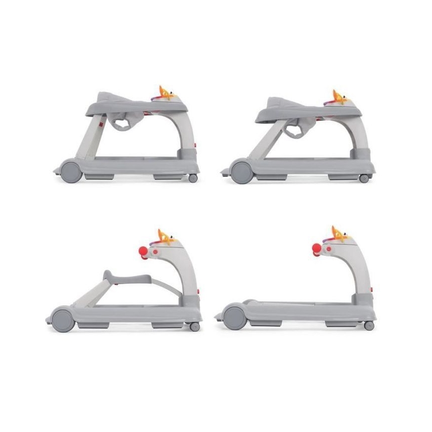Chicco – Lauflernhilfe 1-2-3 grau