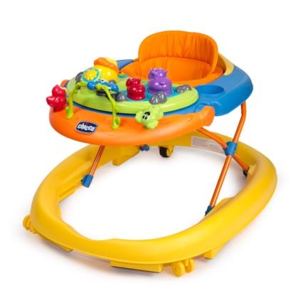 Chicco - Lauflernhilfe WALKY TALKY 2xAA gelb/blau