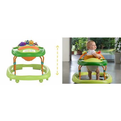 Chicco - Lauflernhilfe WALKY TALKY 2xAA grün
